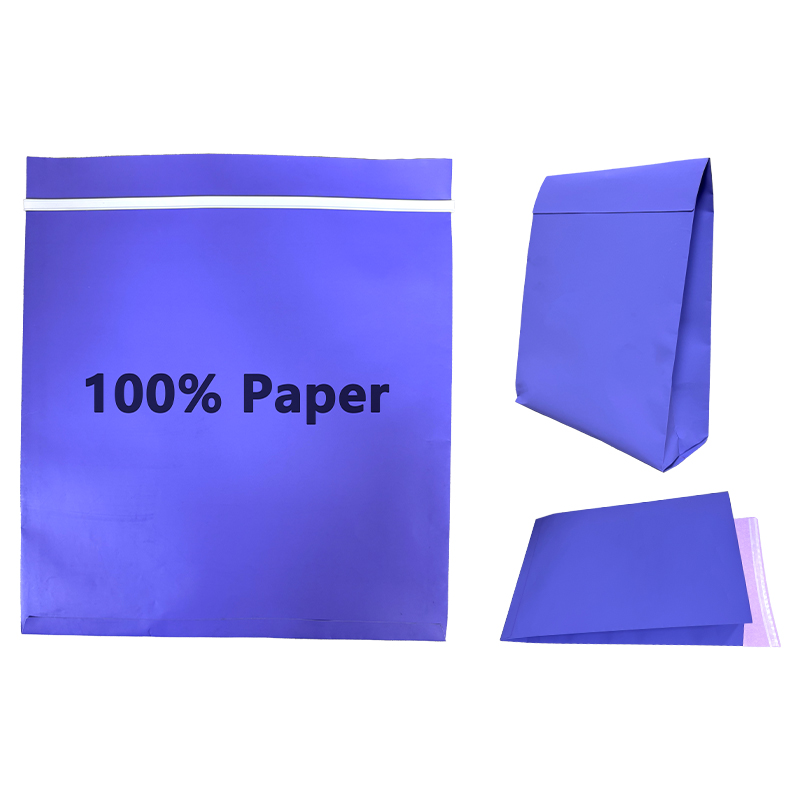 Zeal X Melancarkan Beg Kertas Kitar Semula Gusseted Sisi untuk Penghantaran Mampan Berkapasiti Tinggi