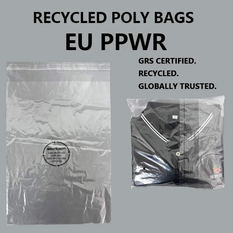 Zeal X Melancarkan Beg Poli LDPE Kitar Semula untuk Pembungkusan Pakaian apabila PPWR EU Berkuatkuasa