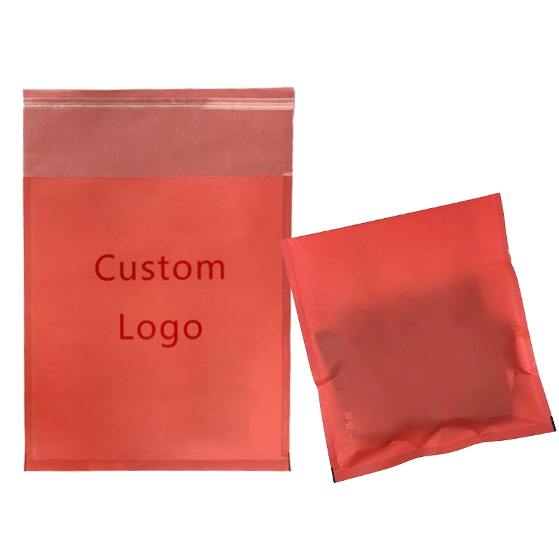Beg kertas kaca merah cina