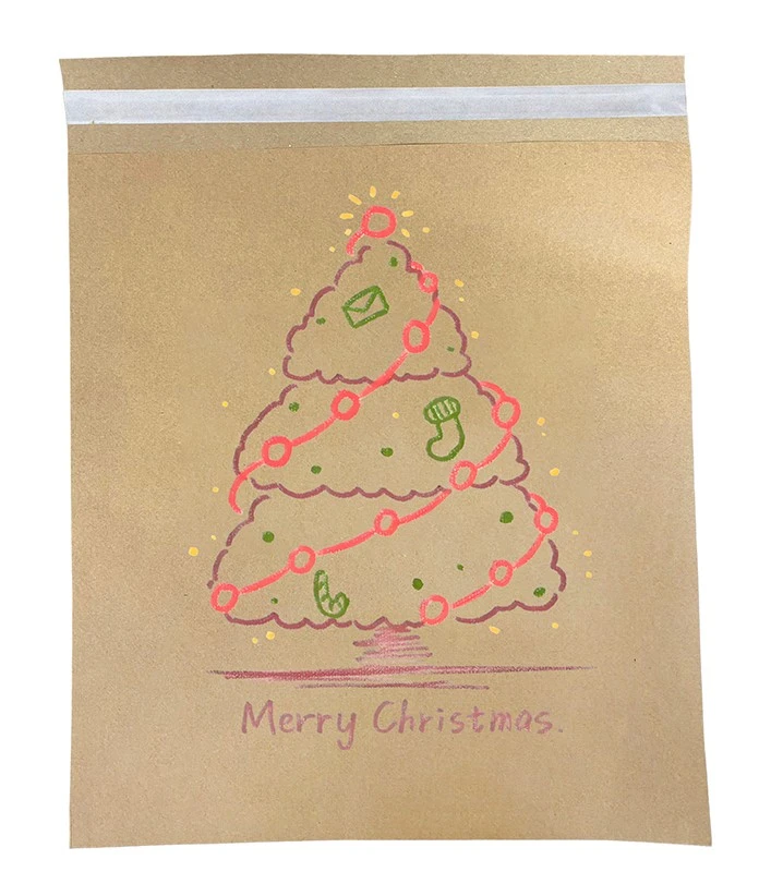 Sampul surat kraf Krismas