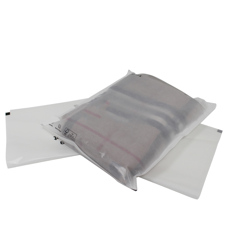 Transparent glassine paper bag for garment packaging